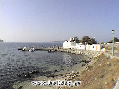 The picturesque beach of Agios Ioannis