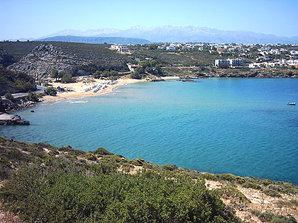 The wonderful view from Akrotiri area