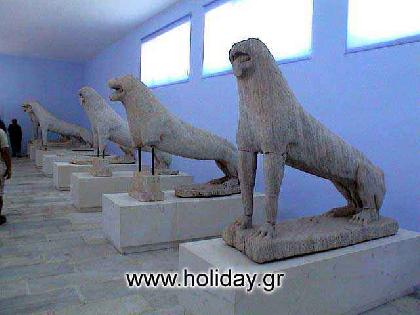 Delos lions