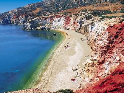 MILOS PALEOCHORI BEACH