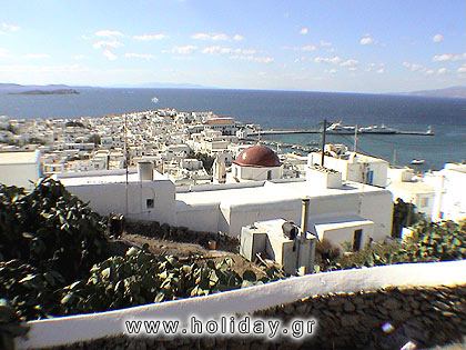 Panoramic view of the Chora