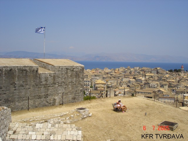 Corfu city