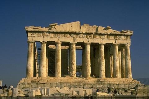 athens by night