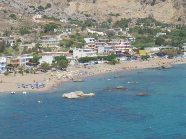 Stegna Beach in close