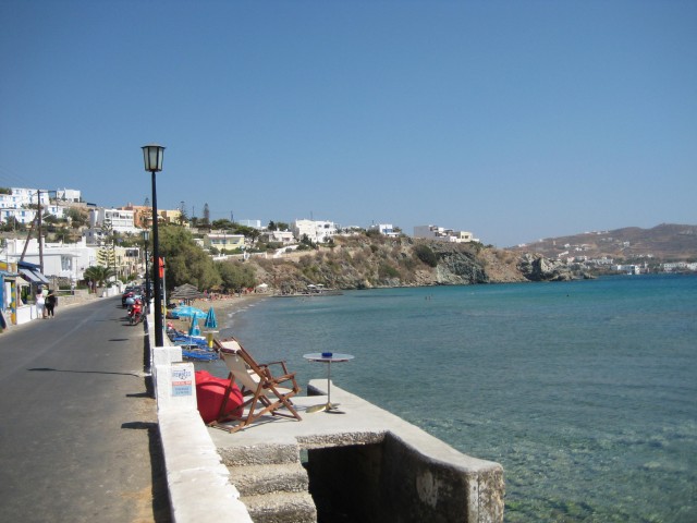 The beach at Finikas