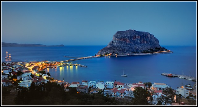 MONEMVASIA CASTLE PHOTO