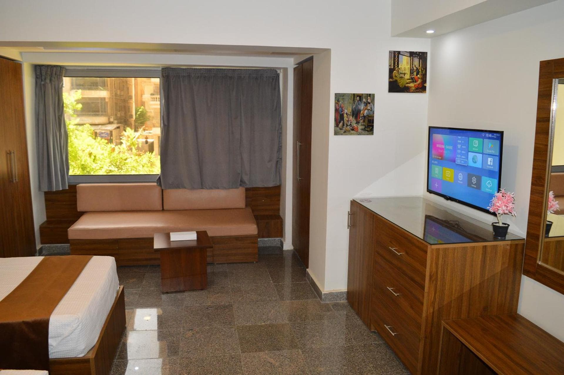 Double or Twin Room with City View