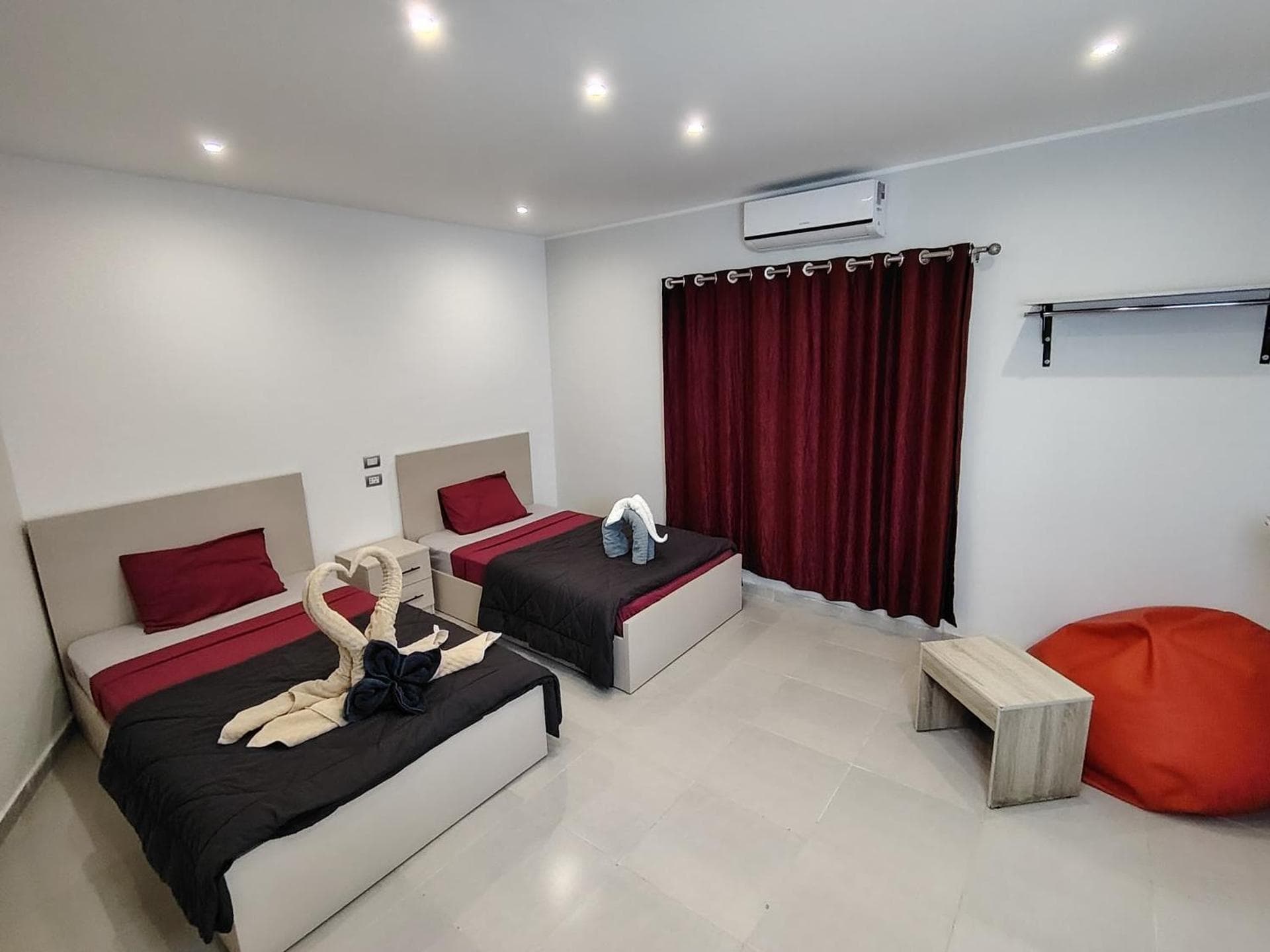 Twin Room with Shared Bathroom