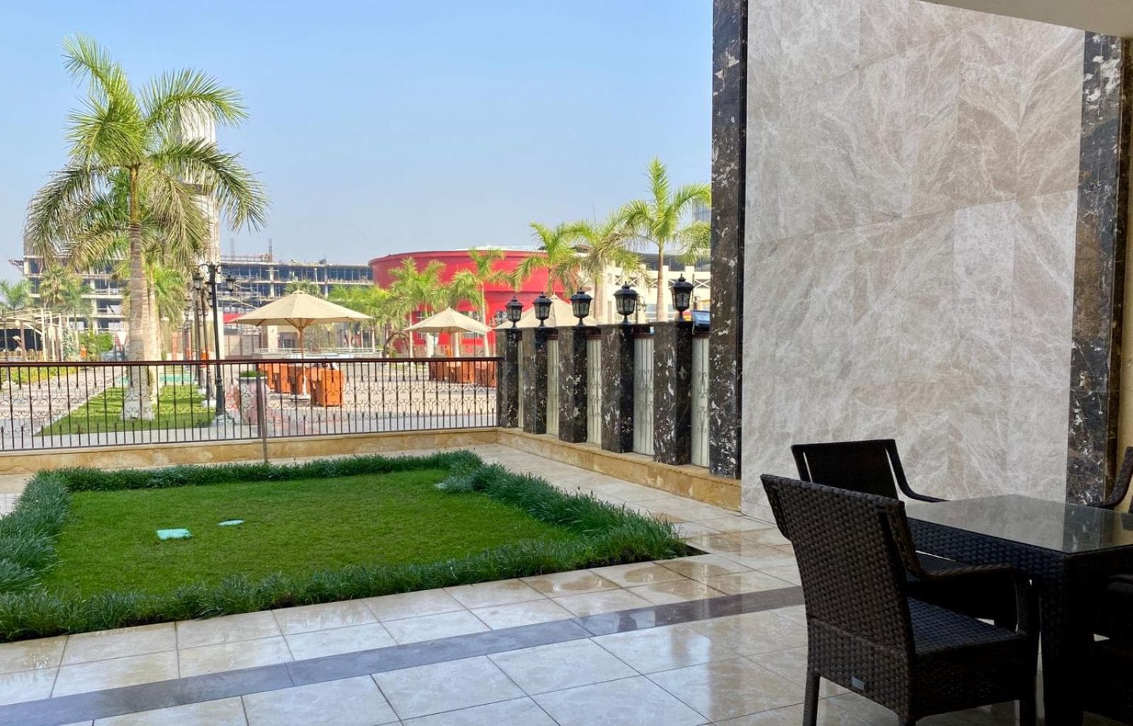 Family Room with Terrace