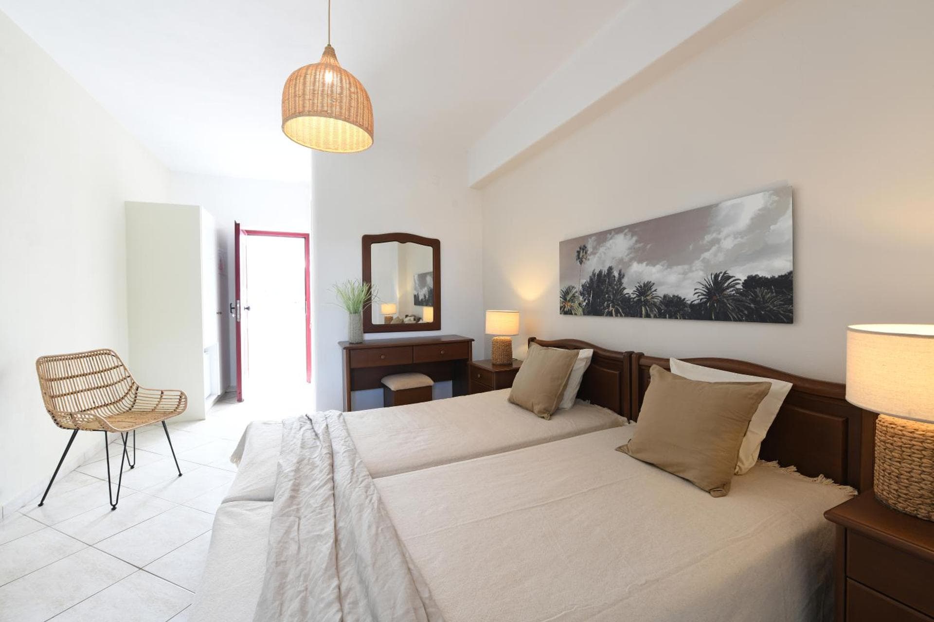 Double or Twin Room with Partial Sea View