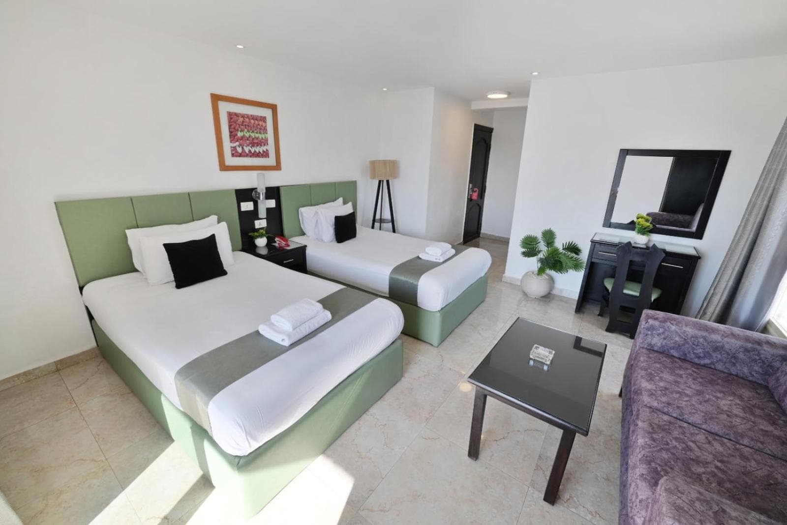 Deluxe Double Room with Panoramic Nile and Pyramids View