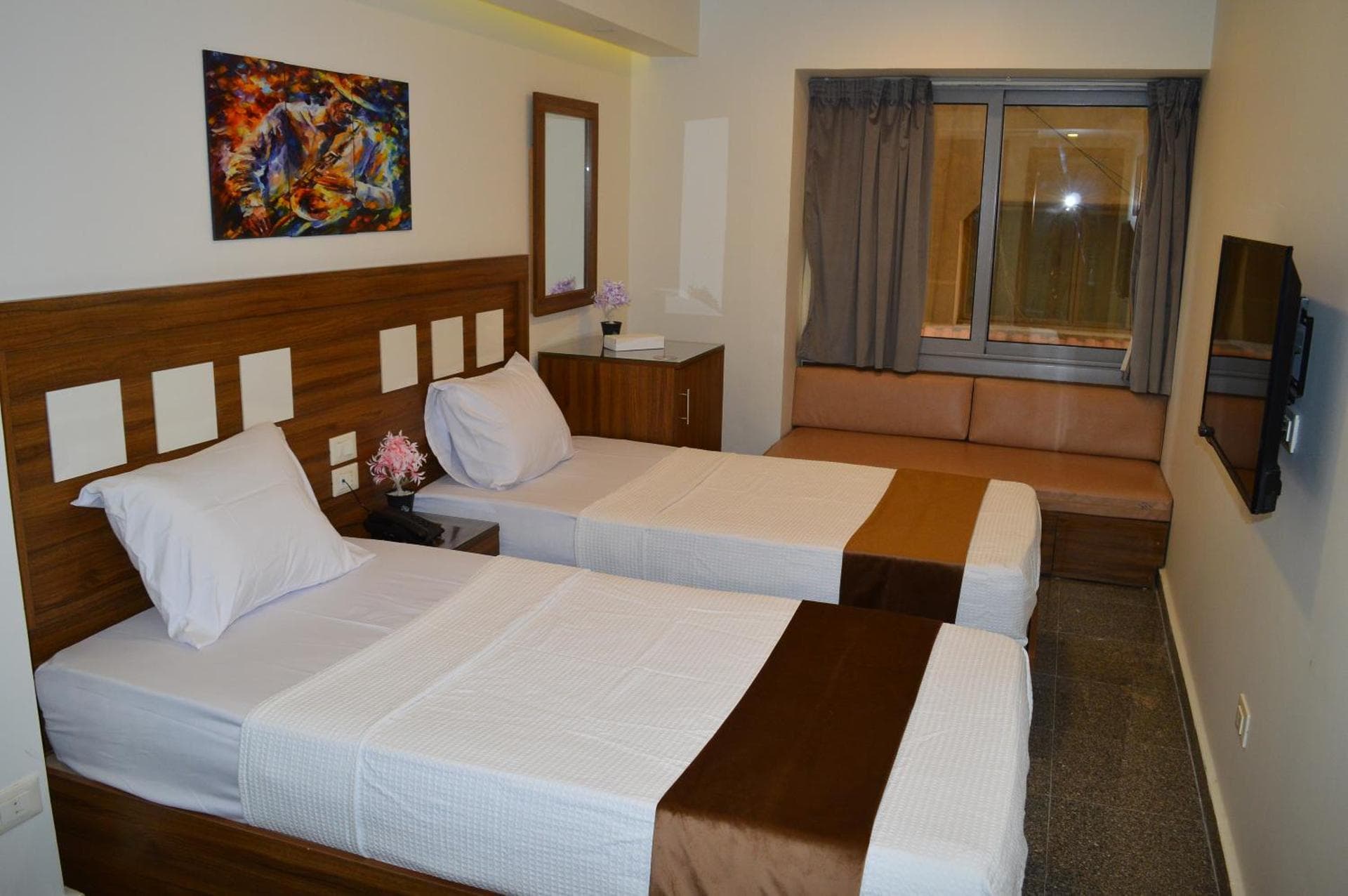 Double or Twin Room with City View