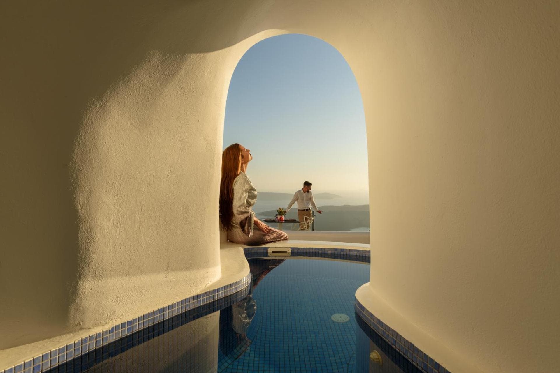 Executive plunge pool suite