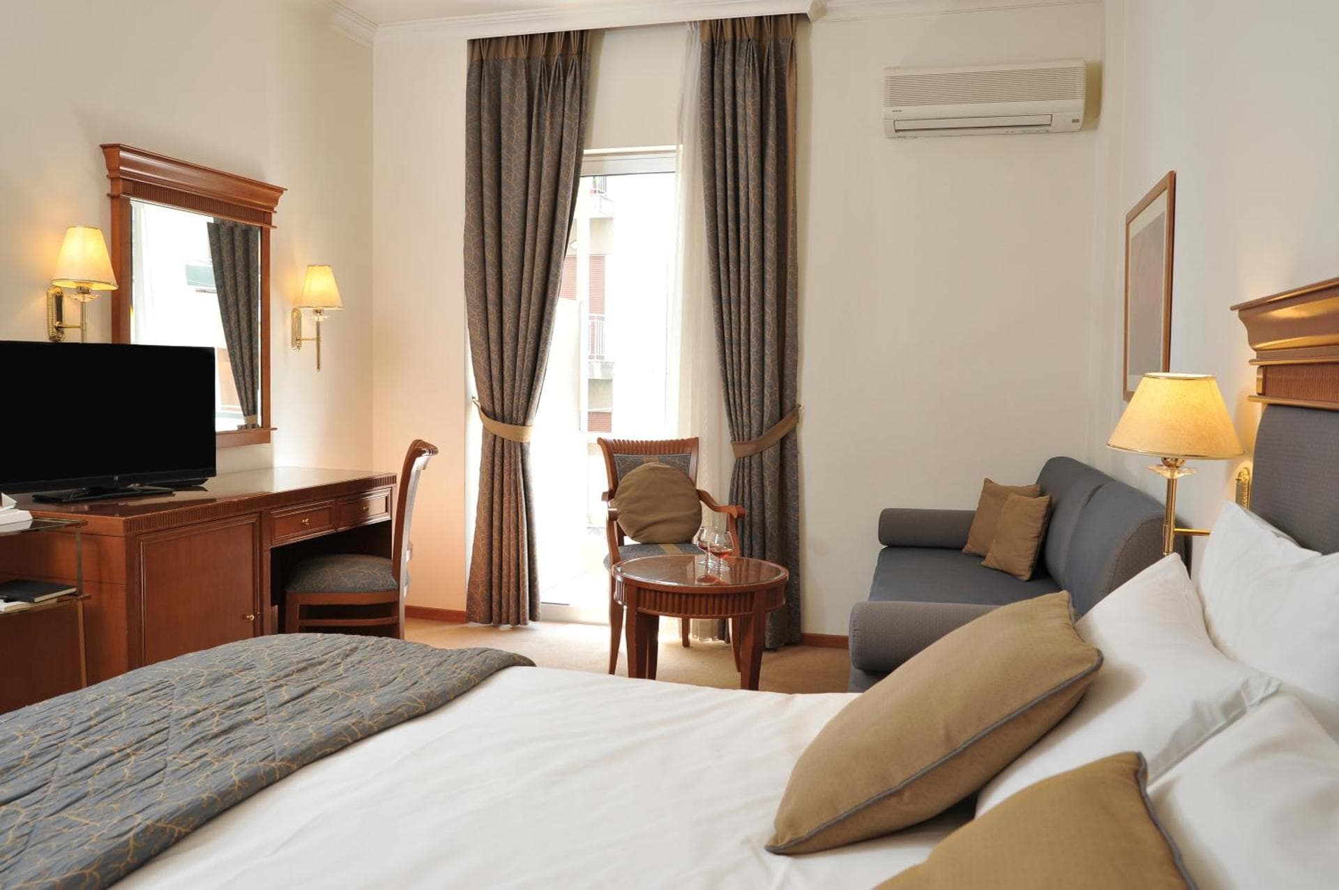 Superior Double Room with Private Balcony