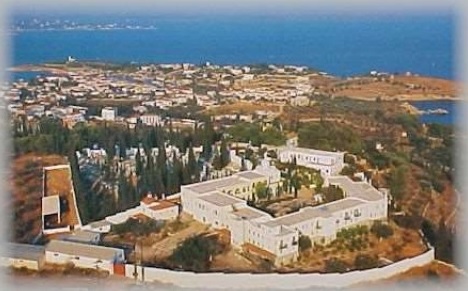 Σχετικά με την Ιερά Μονή Αγίων Πάντων, Σπέτσες
