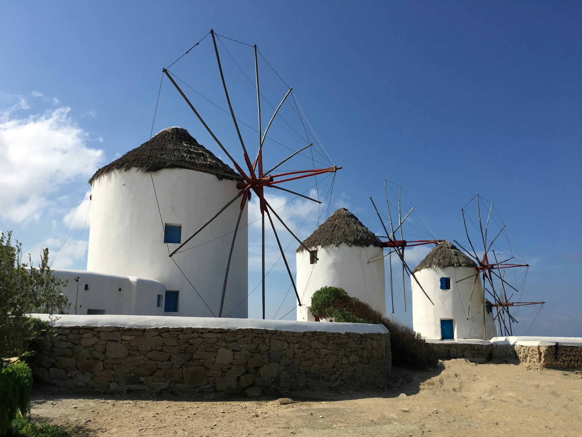 The windmills at Gyra