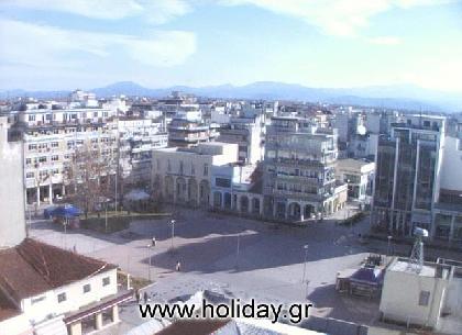 Panoramic picture of Karditsa Town