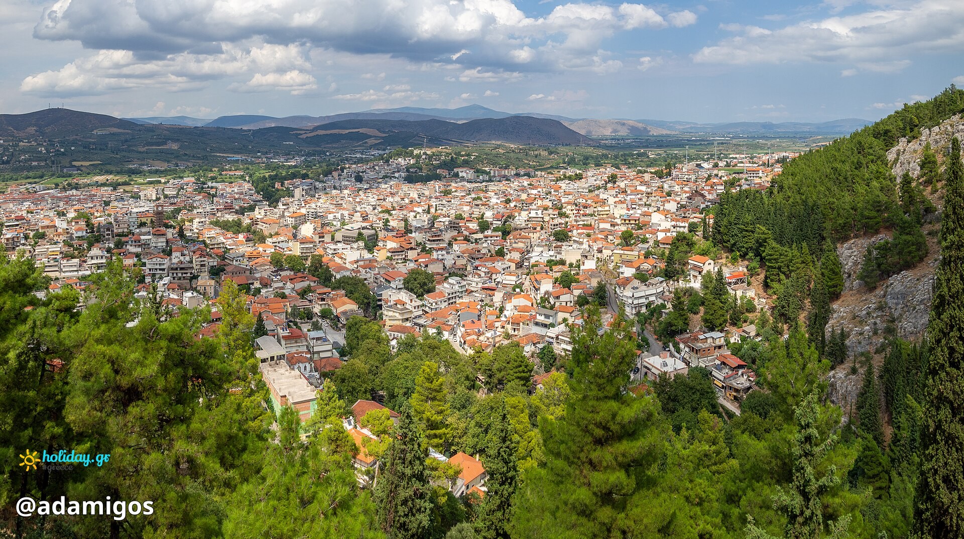 Livadia view from the castle